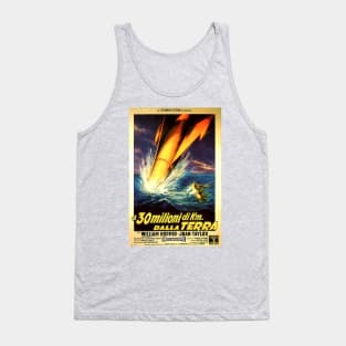 Classic Science Fiction Movie Poster - 30 Million Kilometers to Terra Tank Top